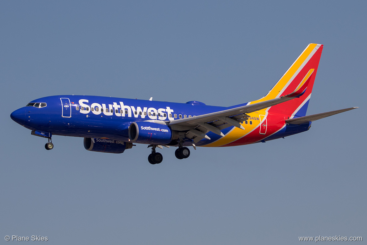 Southwest Airlines Boeing 737-700 N794SW at Los Angeles International Airport (KLAX/LAX) Southwest Airlines Boeing 737-700 N794SW at Los Angeles International Airport (KLAX/LAX)