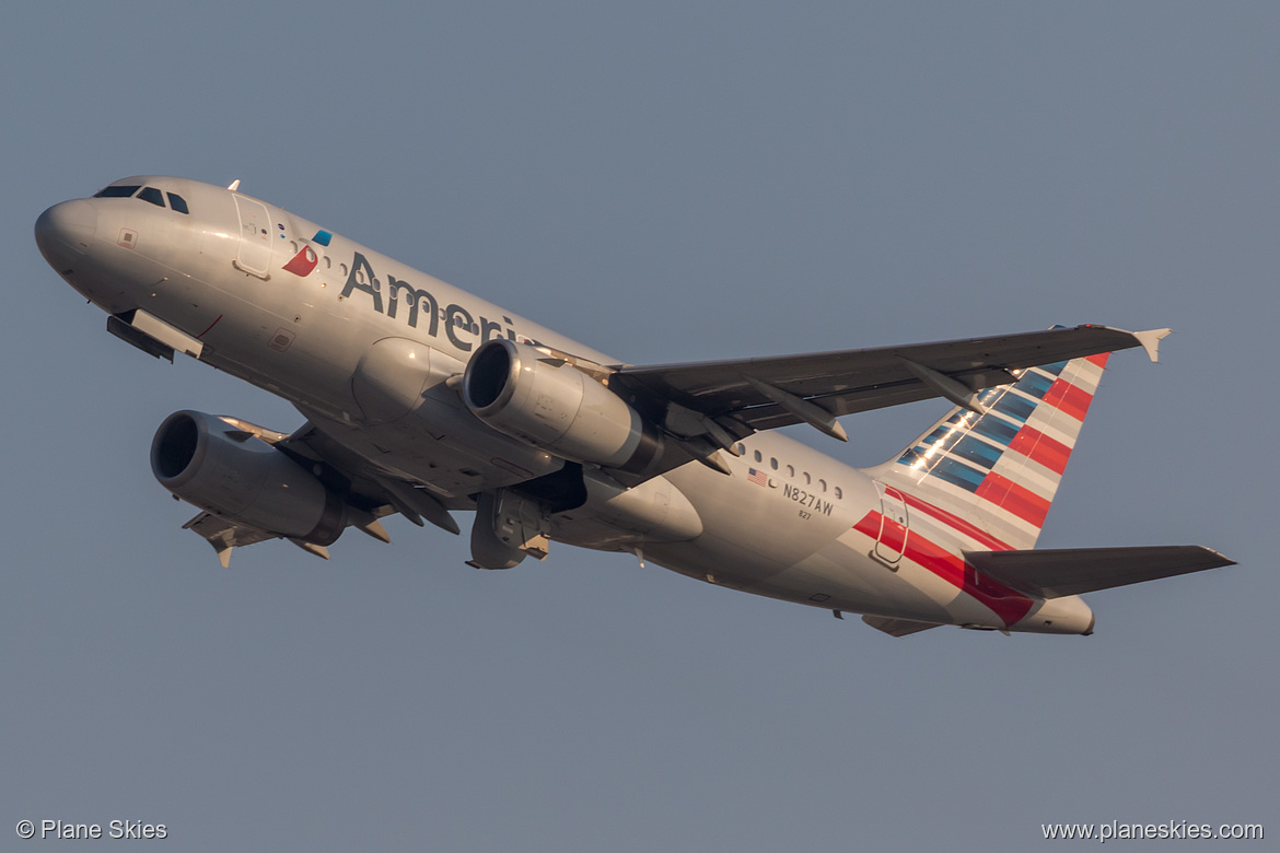 American Airlines Airbus A319-100 N827AW at Los Angeles International Airport (KLAX/LAX) American Airlines Airbus A319-100 N827AW at Los Angeles International Airport (KLAX/LAX)