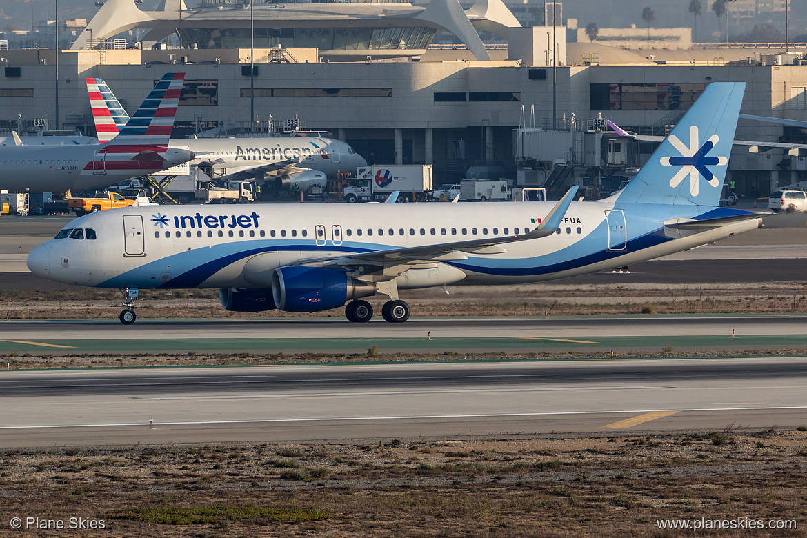 Interjet Airbus A320-200 XA-FUA at Los Angeles International Airport (KLAX/LAX)