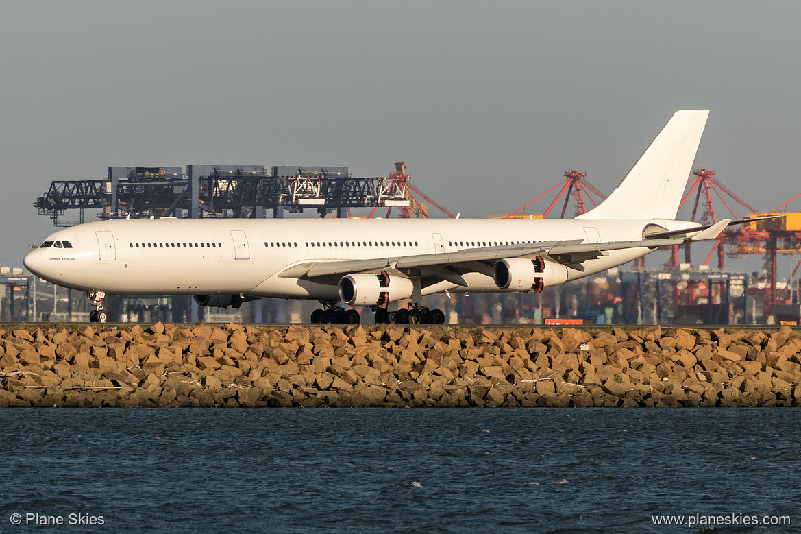 Hi Fly Malta Airbus A340-300 9H-FOX at Sydney Kingsford Smith International Airport (YSSY/SYD)