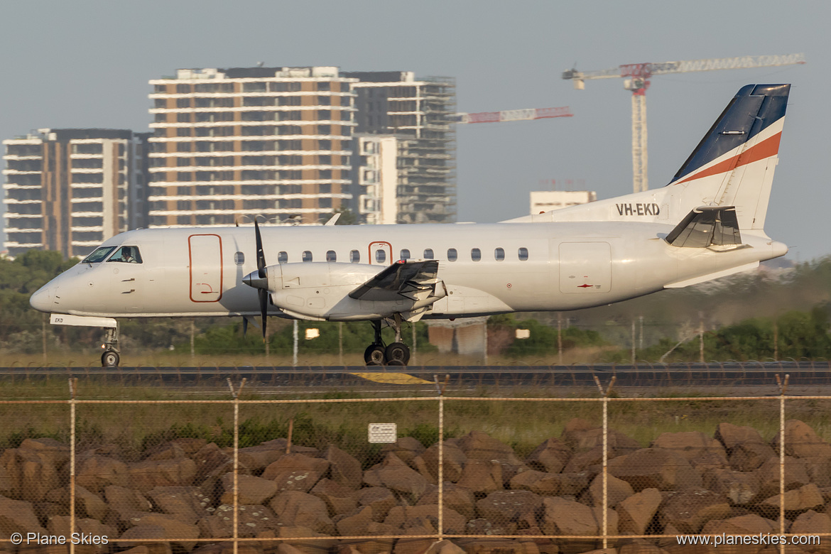 REX Saab 340A VH-EKD at Sydney Kingsford Smith International Airport (YSSY/SYD)