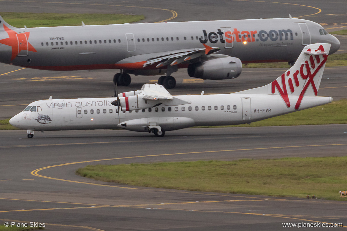 Virgin Australia ATR ATR 72-600 VH-FVR at Sydney Kingsford Smith International Airport (YSSY/SYD)