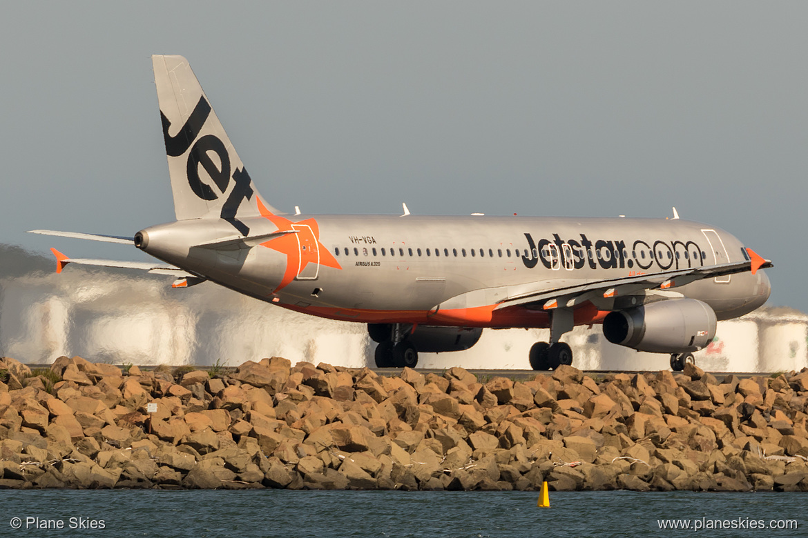 Jetstar Airways Airbus A320-200 VH-VGA at Sydney Kingsford Smith International Airport (YSSY/SYD)