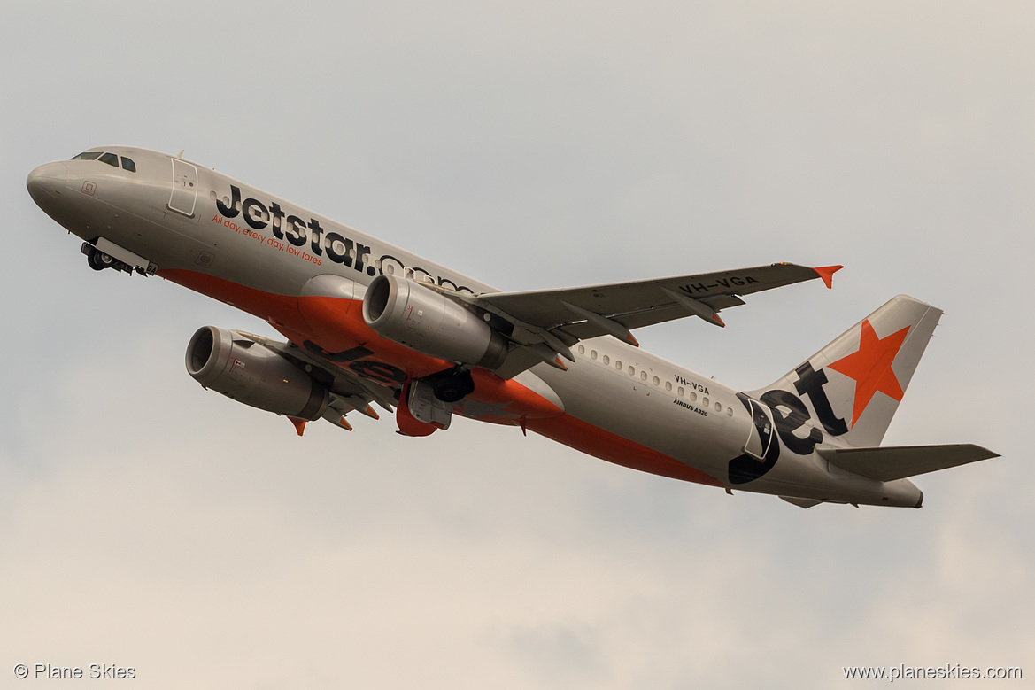 Jetstar Airways Airbus A320-200 VH-VGA at Sydney Kingsford Smith International Airport (YSSY/SYD)