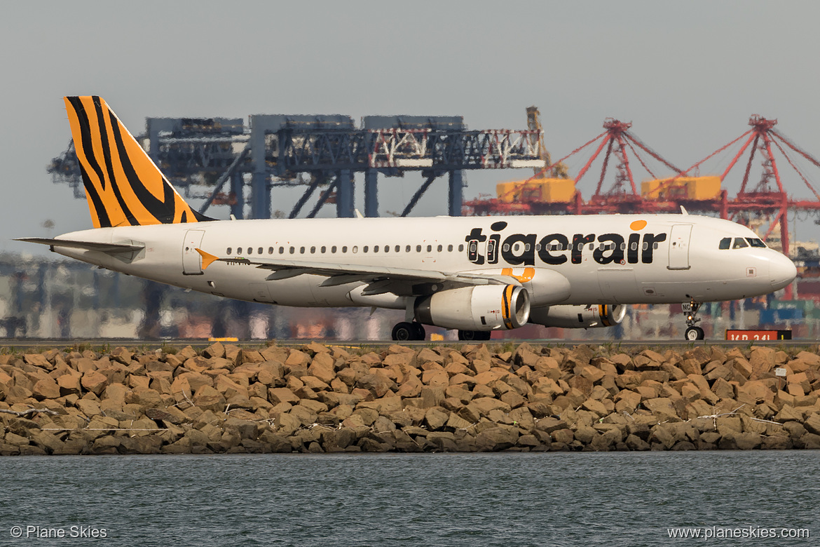 Tigerair Australia Airbus A320-200 VH-VNC at Sydney Kingsford Smith International Airport (YSSY/SYD)