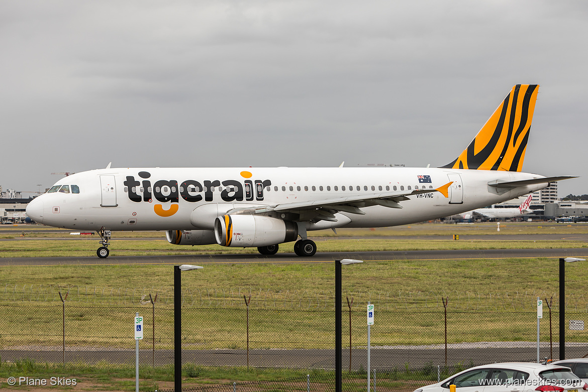 Tigerair Australia Airbus A320-200 VH-VNC at Sydney Kingsford Smith International Airport (YSSY/SYD)