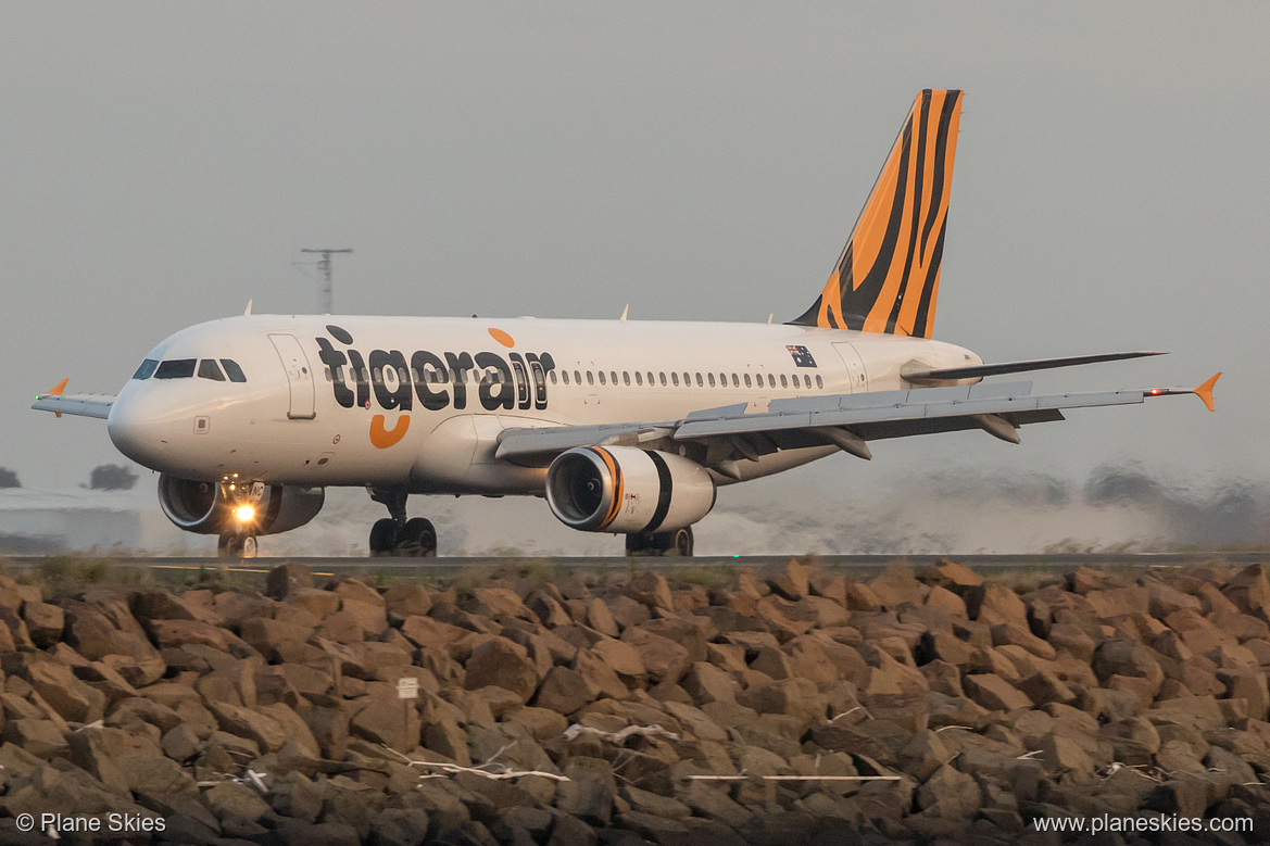 Tigerair Australia Airbus A320-200 VH-VNC at Sydney Kingsford Smith International Airport (YSSY/SYD)