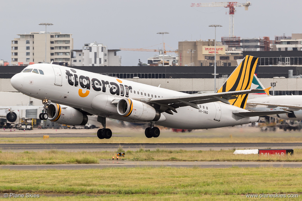 Tigerair Australia Airbus A320-200 VH-VNQ at Sydney Kingsford Smith International Airport (YSSY/SYD)