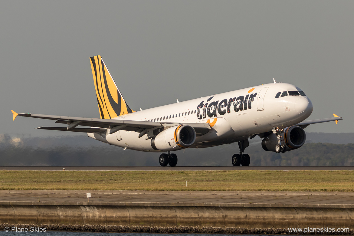 Tigerair Australia Airbus A320-200 VH-VNQ at Sydney Kingsford Smith International Airport (YSSY/SYD) Tigerair Australia Airbus A320-200 VH-VNQ at Sydney Kingsford Smith International Airport (YSSY/SYD)