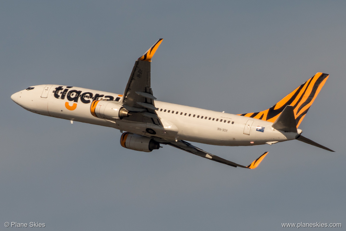 Tigerair Australia Boeing 737-800 VH-VOY at Sydney Kingsford Smith International Airport (YSSY/SYD) Tigerair Australia Boeing 737-800 VH-VOY at Sydney Kingsford Smith International Airport (YSSY/SYD)