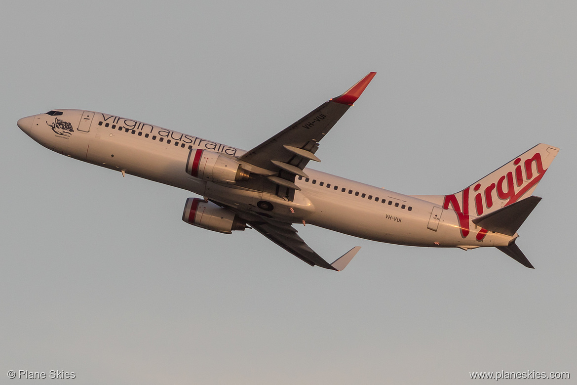 Virgin Australia Boeing 737-800 VH-VUI at Sydney Kingsford Smith International Airport (YSSY/SYD)