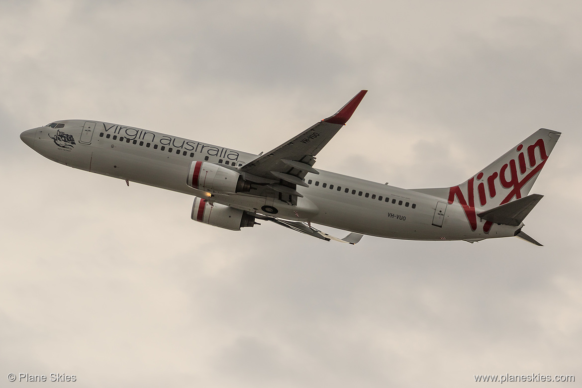 Virgin Australia Boeing 737-800 VH-VUO at Sydney Kingsford Smith International Airport (YSSY/SYD) Virgin Australia Boeing 737-800 VH-VUO at Sydney Kingsford Smith International Airport (YSSY/SYD)
