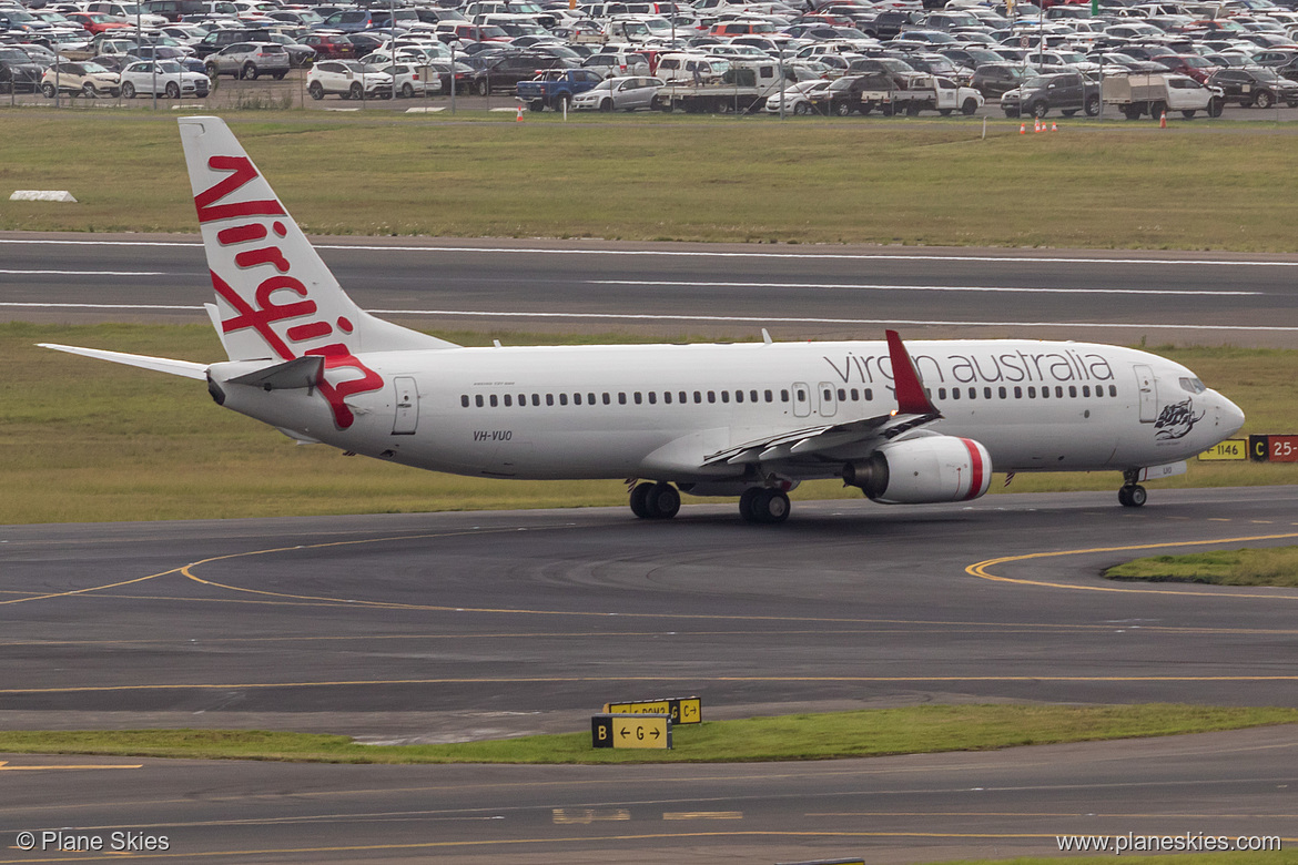 Virgin Australia Boeing 737-800 VH-VUO at Sydney Kingsford Smith International Airport (YSSY/SYD)