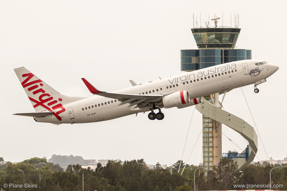 Virgin Australia Boeing 737-800 VH-VUP at Sydney Kingsford Smith International Airport (YSSY/SYD)