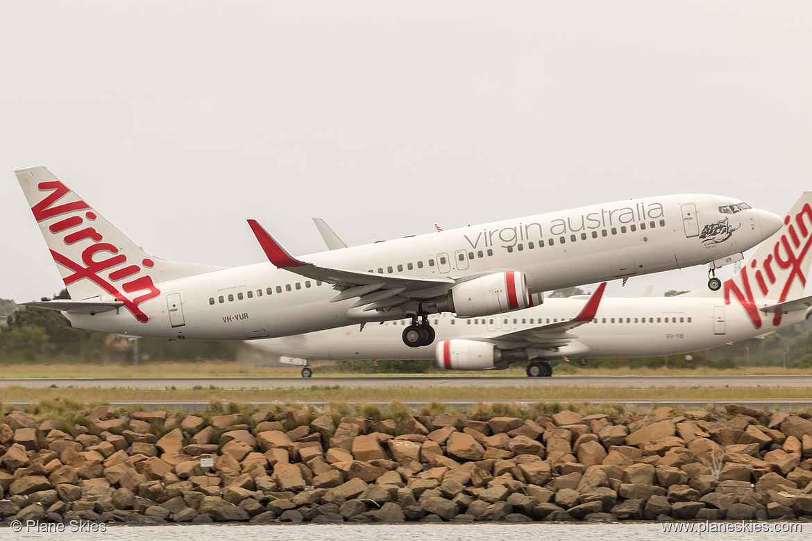 Virgin Australia Boeing 737-800 VH-VUR at Sydney Kingsford Smith International Airport (YSSY/SYD) Virgin Australia Boeing 737-800 VH-VUR at Sydney Kingsford Smith International Airport (YSSY/SYD)