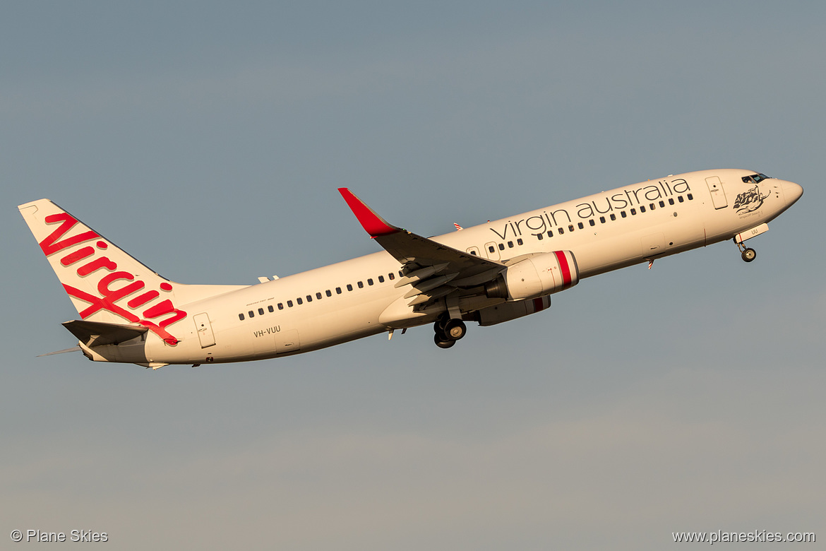 Virgin Australia Boeing 737-800 VH-VUU at Sydney Kingsford Smith International Airport (YSSY/SYD) Virgin Australia Boeing 737-800 VH-VUU at Sydney Kingsford Smith International Airport (YSSY/SYD)