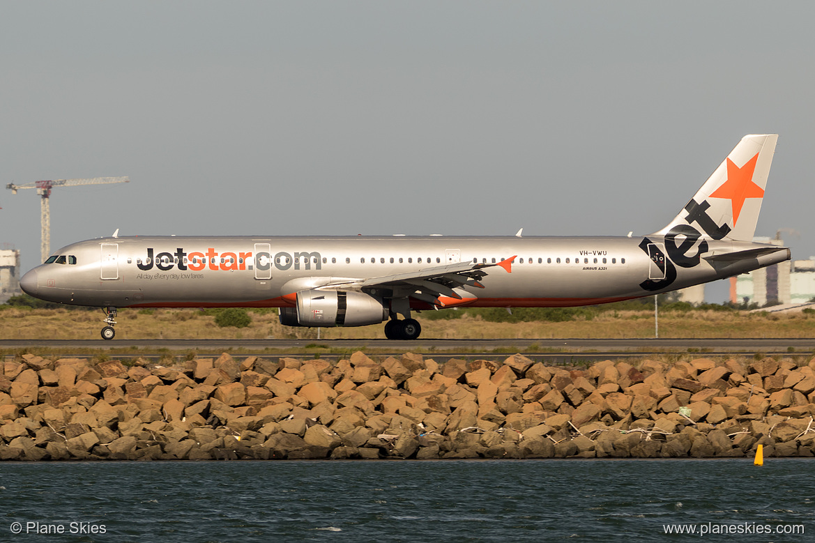 Jetstar Airways Airbus A321-200 VH-VWU at Sydney Kingsford Smith International Airport (YSSY/SYD)