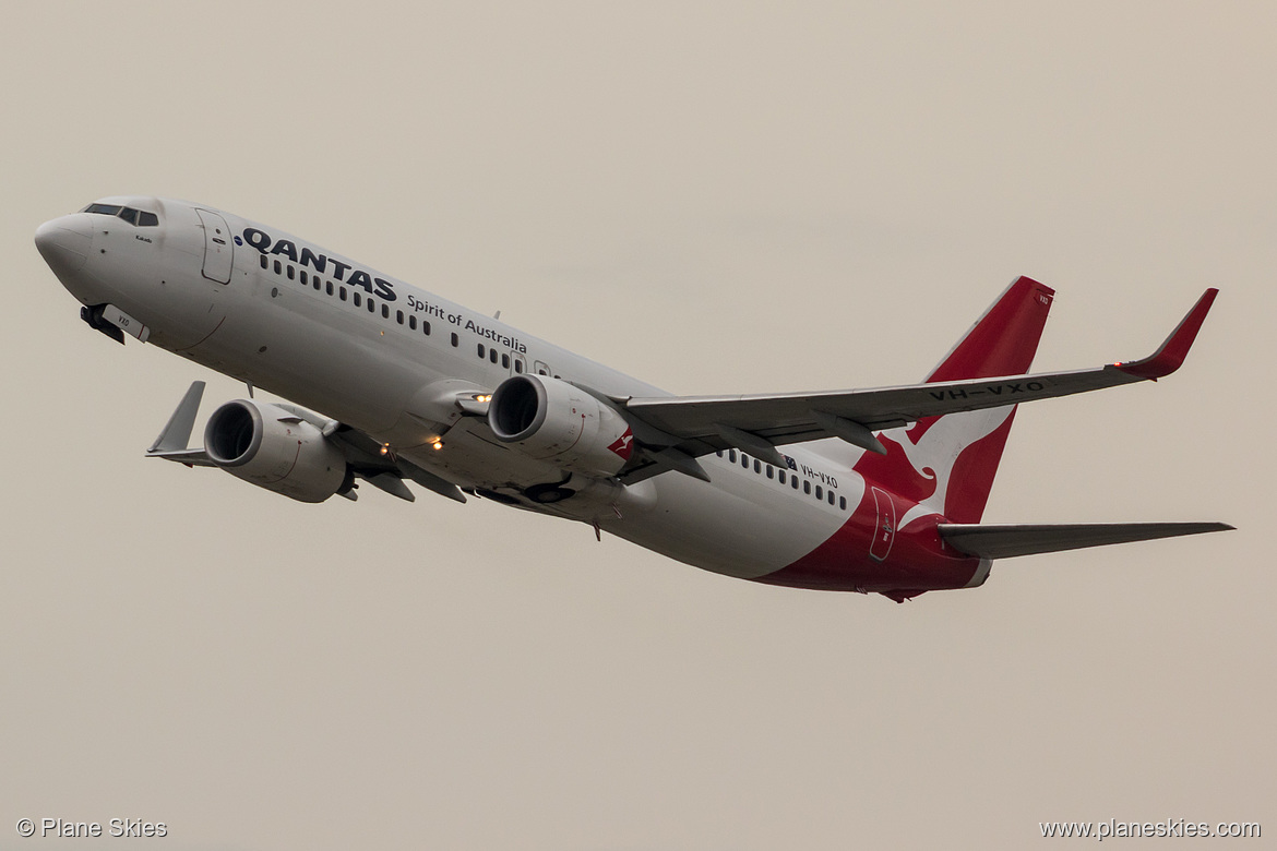 Qantas Boeing 737-800 VH-VXO at Sydney Kingsford Smith International Airport (YSSY/SYD)