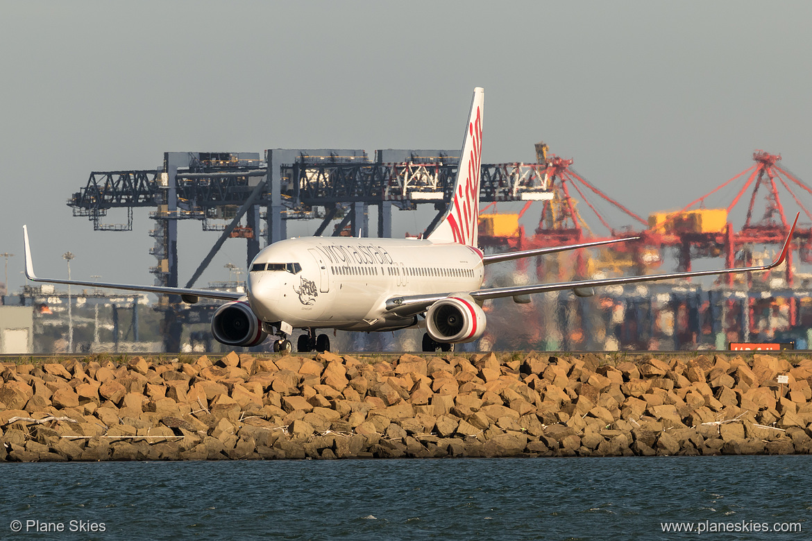 Virgin Australia Boeing 737-800 VH-YIY at Sydney Kingsford Smith International Airport (YSSY/SYD) Virgin Australia Boeing 737-800 VH-YIY at Sydney Kingsford Smith International Airport (YSSY/SYD)