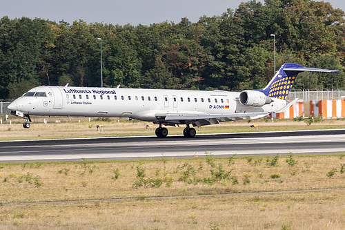 Lufthansa CityLine Canadair CRJ-900 D-ACNH at Frankfurt am Main International Airport (EDDF/FRA) Lufthansa CityLine Canadair CRJ-900 D-ACNH at Frankfurt am Main International Airport (EDDF/FRA)