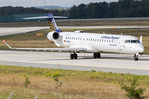 Lufthansa CityLine Canadair CRJ-900 D-ACNU at Frankfurt am Main International Airport (EDDF/FRA) Lufthansa CityLine Canadair CRJ-900 D-ACNU at Frankfurt am Main International Airport (EDDF/FRA)