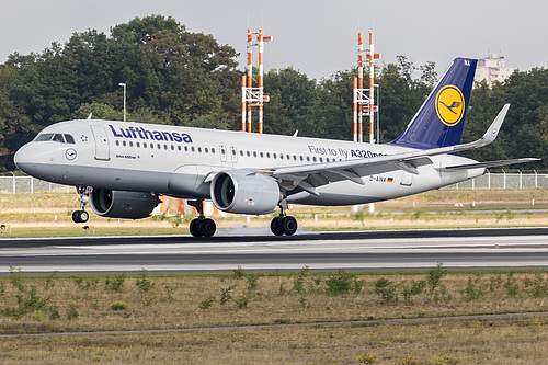 Lufthansa Airbus A320neo D-AINA at Frankfurt am Main International Airport (EDDF/FRA)