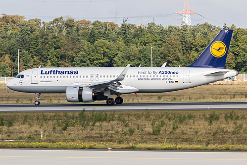 Lufthansa Airbus A320neo D-AIND at Frankfurt am Main International Airport (EDDF/FRA)
