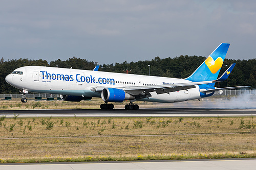 Thomas Cook Airlines Boeing 767-300ER G-DAJC at Frankfurt am Main International Airport (EDDF/FRA)