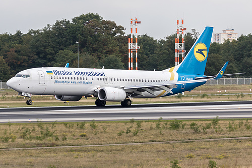 Ukraine International Airlines Boeing 737-800 UR-PSE at Frankfurt am Main International Airport (EDDF/FRA)