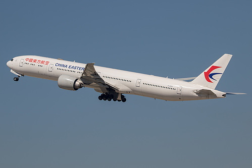 China Eastern Airlines Boeing 777-300ER B-2003 at Los Angeles International Airport (KLAX/LAX)