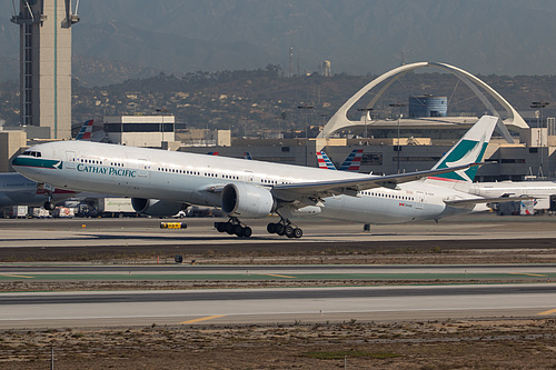 Cathay Pacific Boeing 777-300ER B-KPP at Los Angeles International Airport (KLAX/LAX)