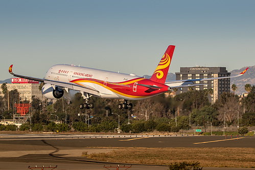 Hong Kong Airlines Airbus A350-900 B-LGC at Los Angeles International Airport (KLAX/LAX)