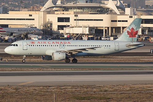 Air Canada Airbus A320-200 C-FTJS at Los Angeles International Airport (KLAX/LAX) Air Canada Airbus A320-200 C-FTJS at Los Angeles International Airport (KLAX/LAX)