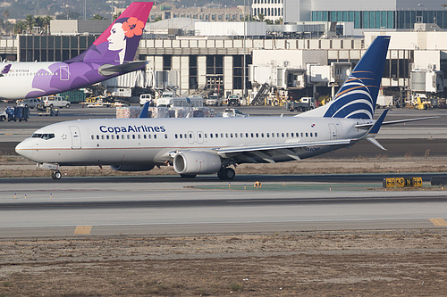 Copa Airlines Boeing 737-800 HP-1825CMP at Los Angeles International Airport (KLAX/LAX)