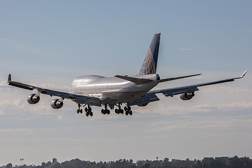 United Airlines Boeing 747-400 N118UA at Los Angeles International Airport (KLAX/LAX)