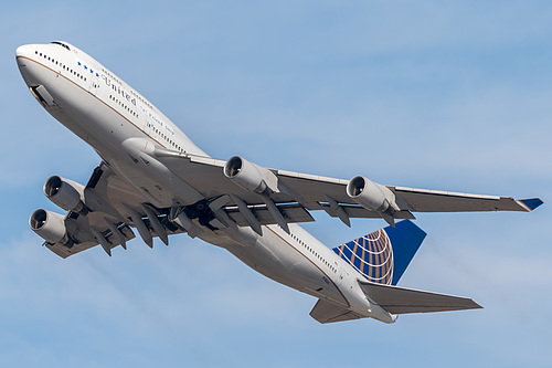 United Airlines Boeing 747-400 N118UA at Los Angeles International Airport (KLAX/LAX)