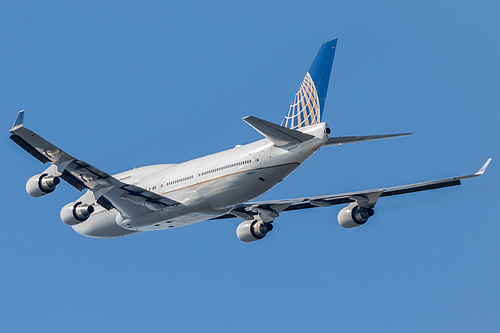 United Airlines Boeing 747-400 N118UA at Los Angeles International Airport (KLAX/LAX)