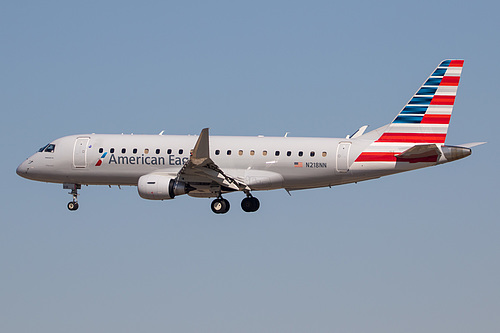 Compass Airlines Embraer ERJ-175 N218NN at Los Angeles International Airport (KLAX/LAX) Compass Airlines Embraer ERJ-175 N218NN at Los Angeles International Airport (KLAX/LAX)
