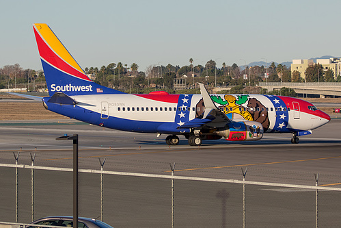 Southwest Airlines Boeing 737-700 N280WN at Los Angeles International Airport (KLAX/LAX) Southwest Airlines Boeing 737-700 N280WN at Los Angeles International Airport (KLAX/LAX)