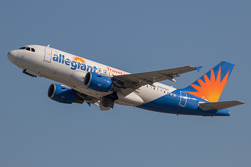 Allegiant Air Airbus A319-100 N307NV at Los Angeles International Airport (KLAX/LAX)