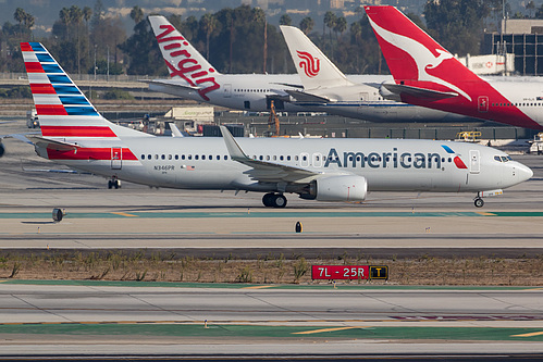 American Airlines Boeing 737-800 N346PR at Los Angeles International Airport (KLAX/LAX)