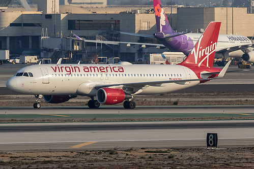 Virgin America Airbus A320-200 N363VA at Los Angeles International Airport (KLAX/LAX) Virgin America Airbus A320-200 N363VA at Los Angeles International Airport (KLAX/LAX)