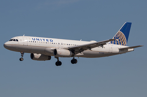 United Airlines Airbus A320-200 N434UA at Los Angeles International Airport (KLAX/LAX)