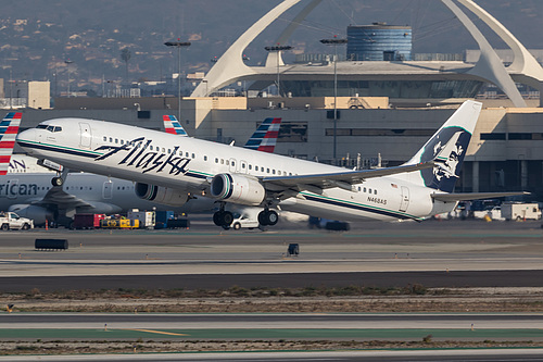 Alaska Airlines Boeing 737-900ER N468AS at Los Angeles International Airport (KLAX/LAX)