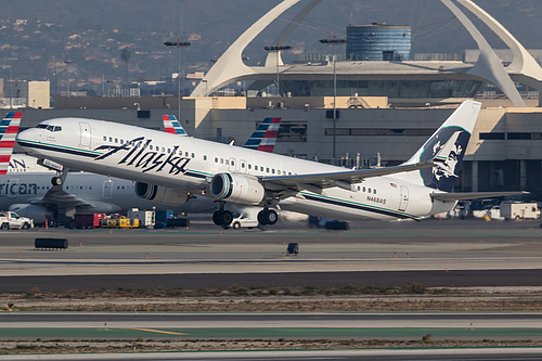 Alaska Airlines Boeing 737-900ER N468AS at Los Angeles International Airport (KLAX/LAX) Alaska Airlines Boeing 737-900ER N468AS at Los Angeles International Airport (KLAX/LAX)
