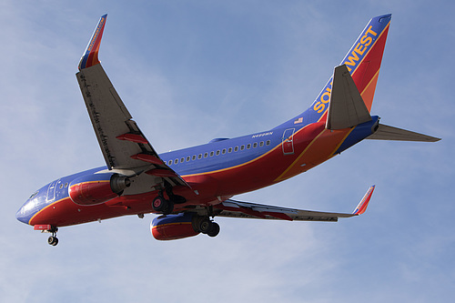 Southwest Airlines Boeing 737-700 N499WN at Los Angeles International Airport (KLAX/LAX) Southwest Airlines Boeing 737-700 N499WN at Los Angeles International Airport (KLAX/LAX)
