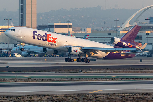 FedEx McDonnell Douglas MD-11F N522FE at Los Angeles International Airport (KLAX/LAX)