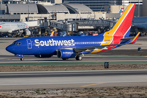 Southwest Airlines Boeing 737-700 N561WN at Los Angeles International Airport (KLAX/LAX) Southwest Airlines Boeing 737-700 N561WN at Los Angeles International Airport (KLAX/LAX)