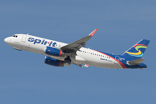 Spirit Airlines Airbus A320-200 N621NK at Los Angeles International Airport (KLAX/LAX)