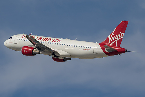 Virgin America Airbus A320-200 N626VA at Los Angeles International Airport (KLAX/LAX)